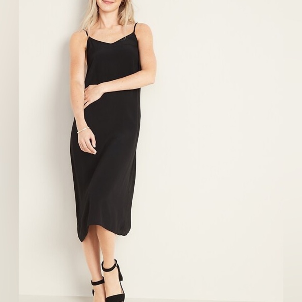 Old Navy cami midi slip dress